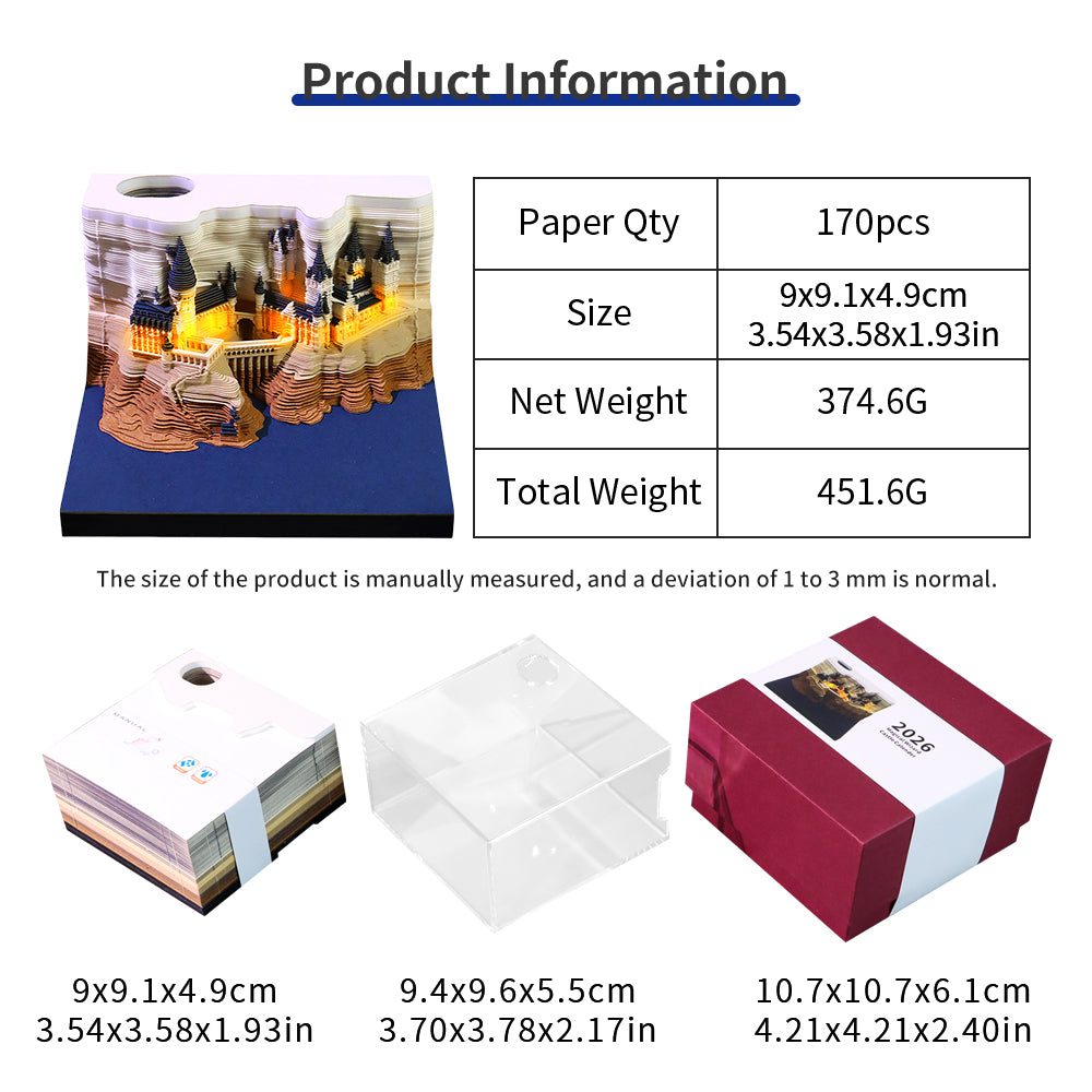 Calendario Mágico Castillo